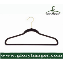 Ultra mince sans glissière Rose Velvet Hangers, Love Shaped Clothes Hanger